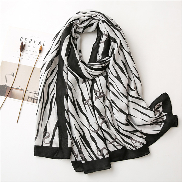 Wholesale Cotton Scarves Stripe Cotton Linen Women scarf China