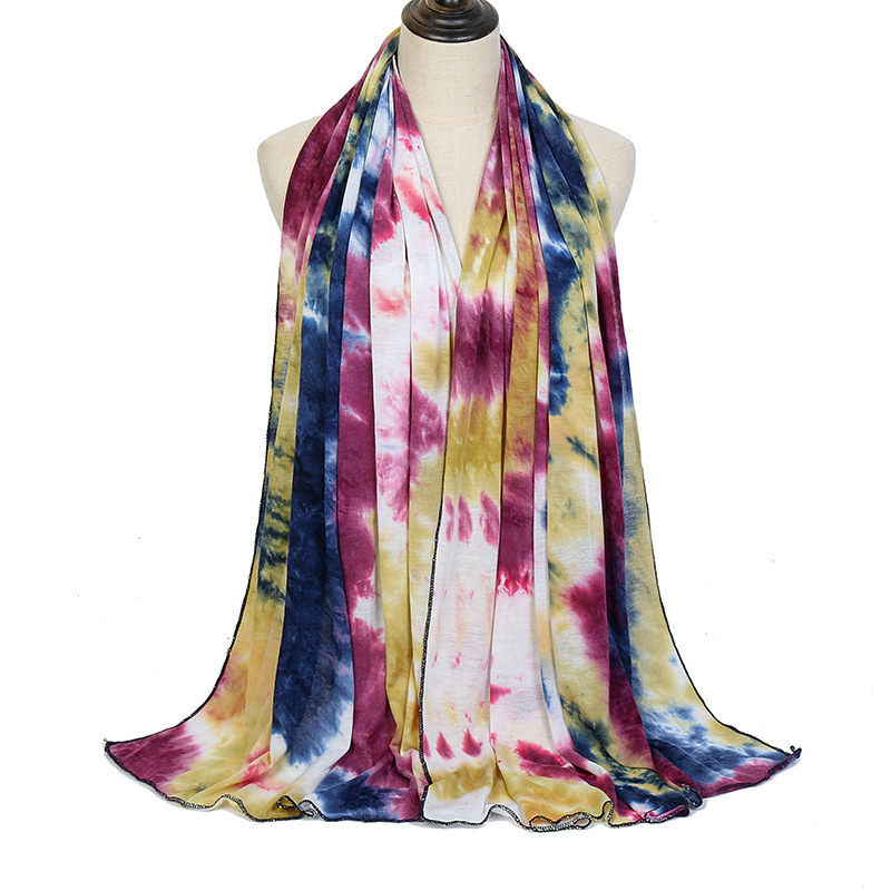 Tie-dyed modal jersey women wholesale scarf