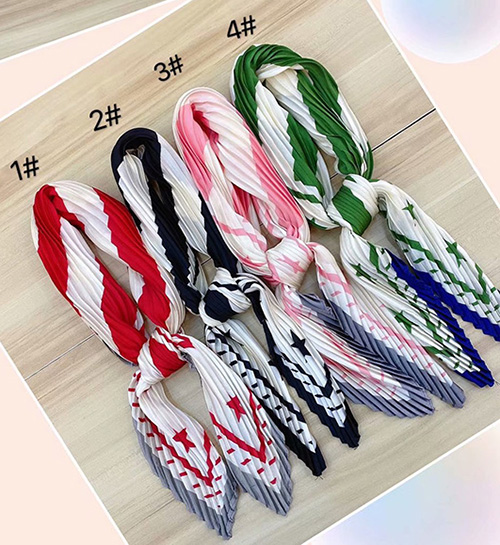 Wholesale pleated women silk scarf Germany