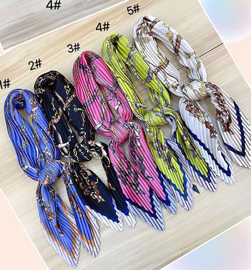 Wholesale pleated women silk scarf Germany