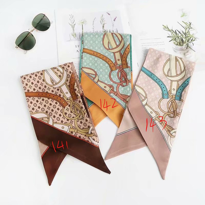China Silk Satin Headband Hair Tie Scarf for Women