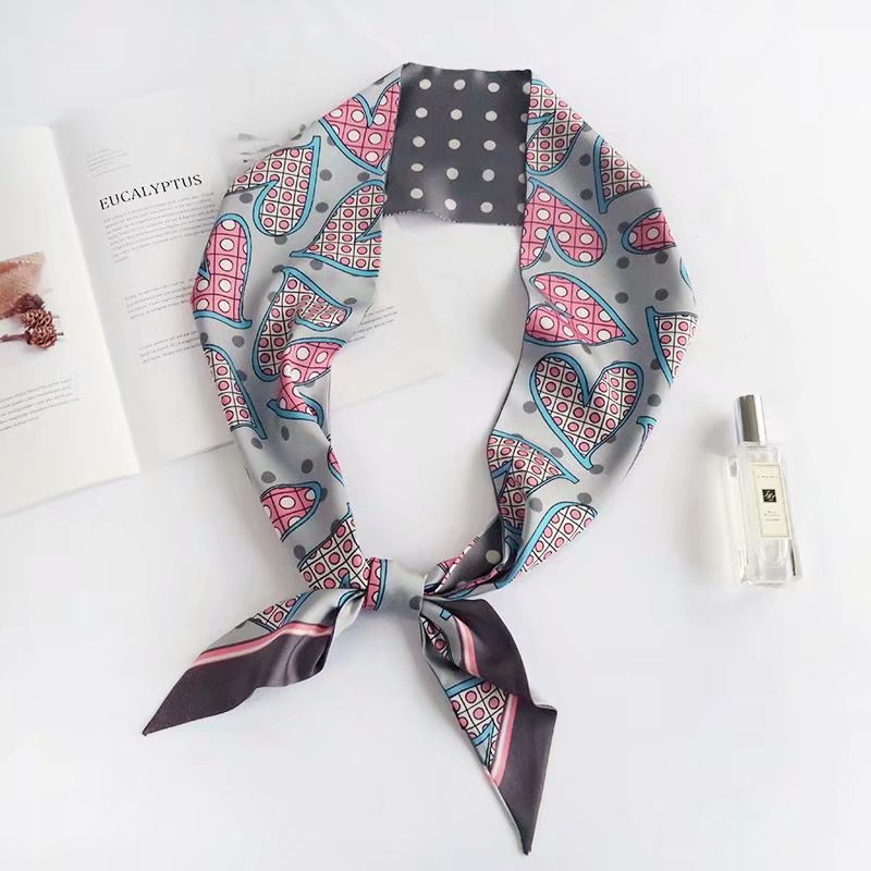 Wholesale Silk women Headband neckTie Scarf