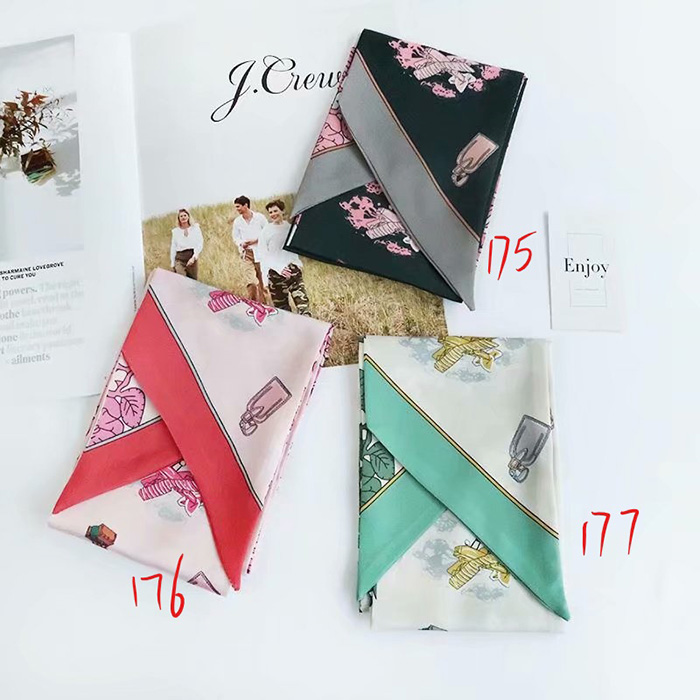 Wholesale Silk women Headband neckTie Scarf