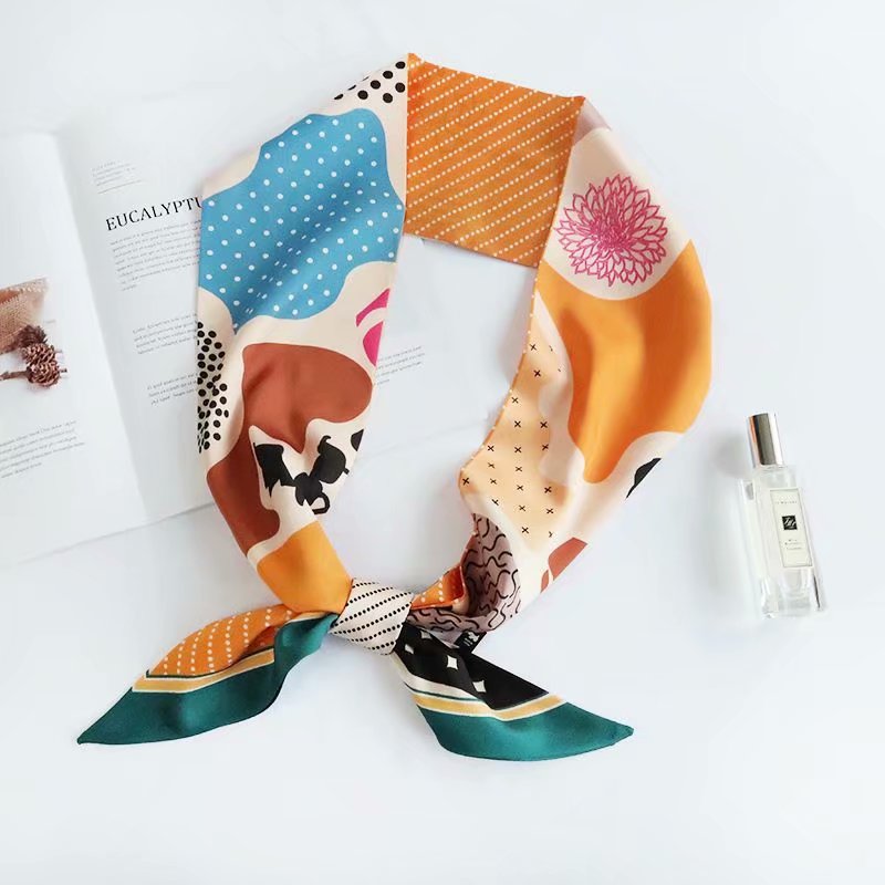 Wholesale Silk women Headband neckTie Scarf