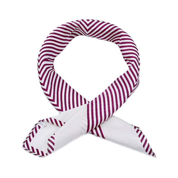 New silk 70cm square scarf women striped scarf silk scarf wholesale