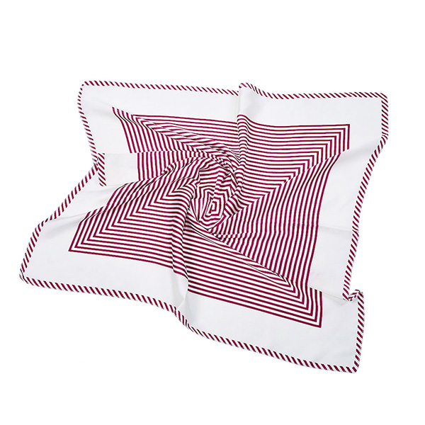 New silk 70cm square scarf women striped scarf silk scarf wholesale