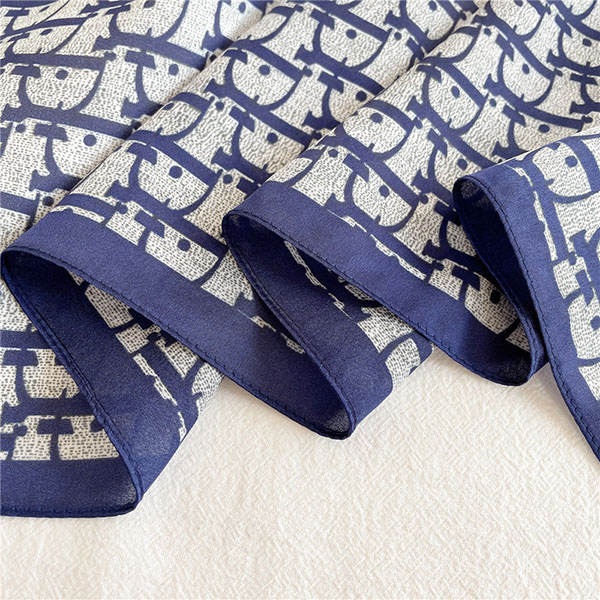 Wholesale Letter silk scarf ladies silk scarf stewardess scarf tied bag scarf