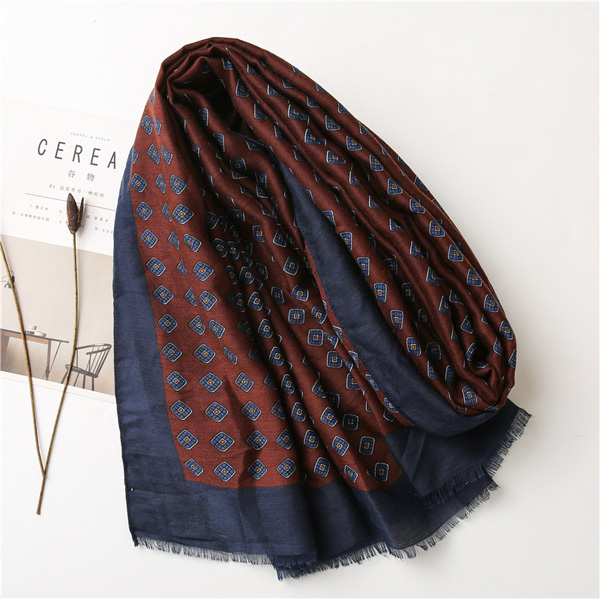 Women cotton hemp scarf soft national literature art shawl wholesale