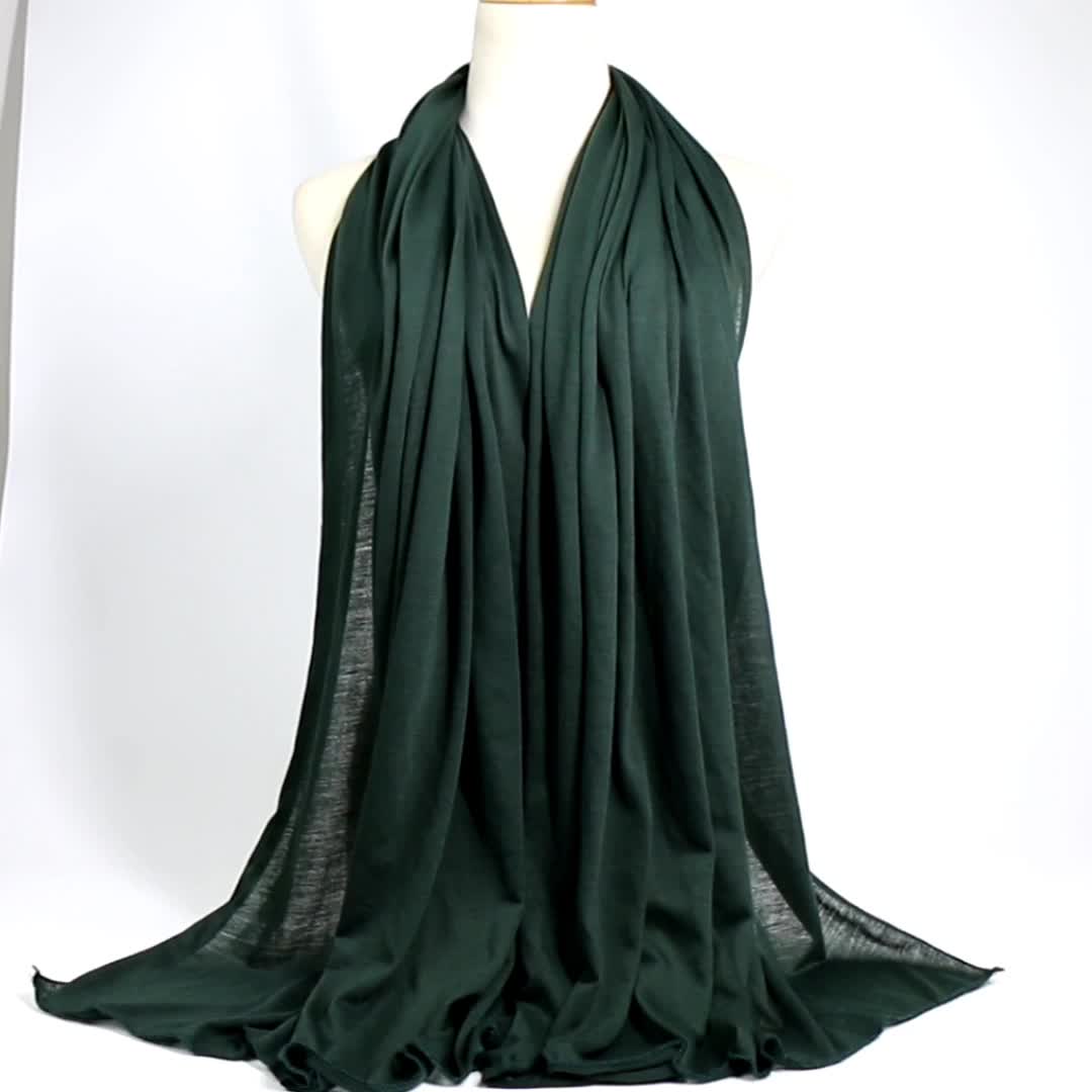 Wholesale Kenyan cotton scarf women jersey head scarf