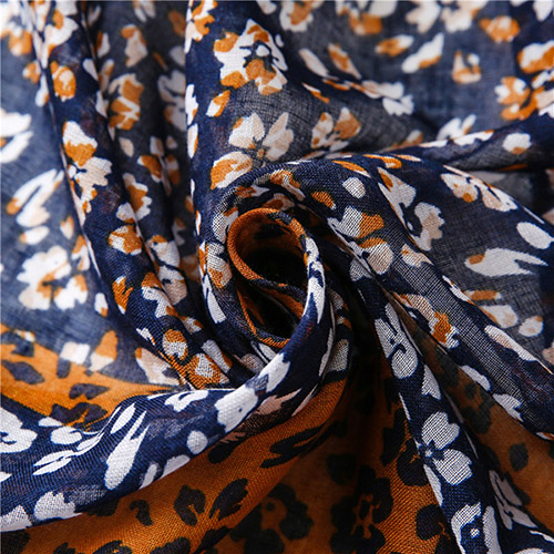 Vintage cotton linen silk scarf floret lady shawl china scarf wholesale
