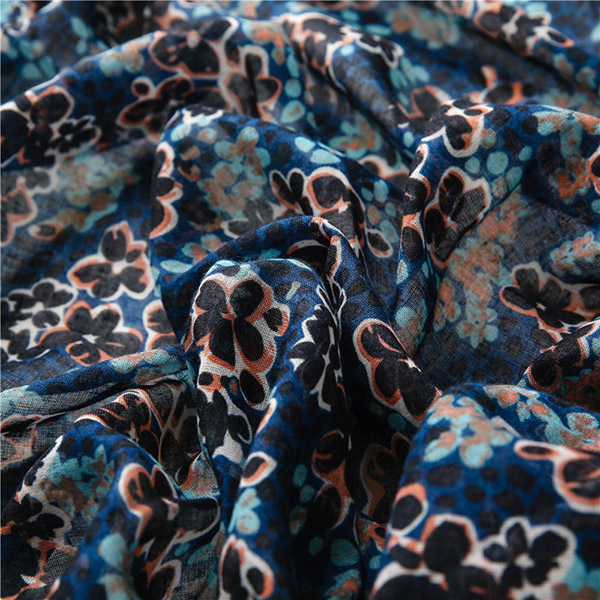 Canada Floral Women Cotton Scarf Supply Cheap Scarves