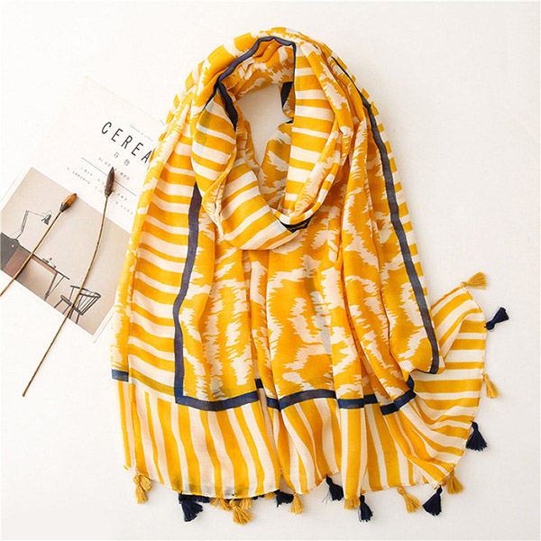 Greece leopard zebra pattern cotton linen scarf women beach towel scarf
