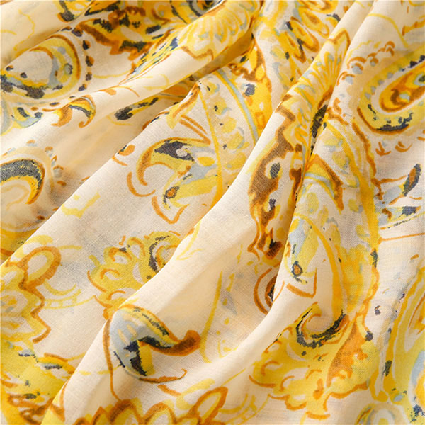 Romanian stitching cashew print scarf women cotton fashion scarf