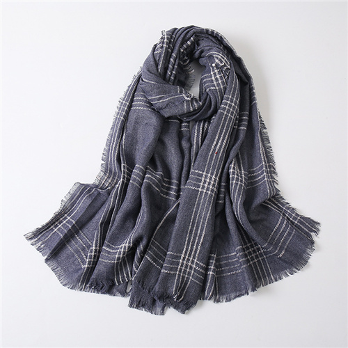 New classic solid color plaid balenciaga scarf