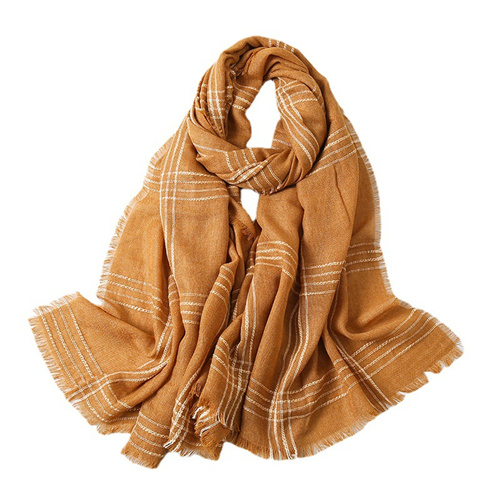 New classic solid color plaid balenciaga scarf