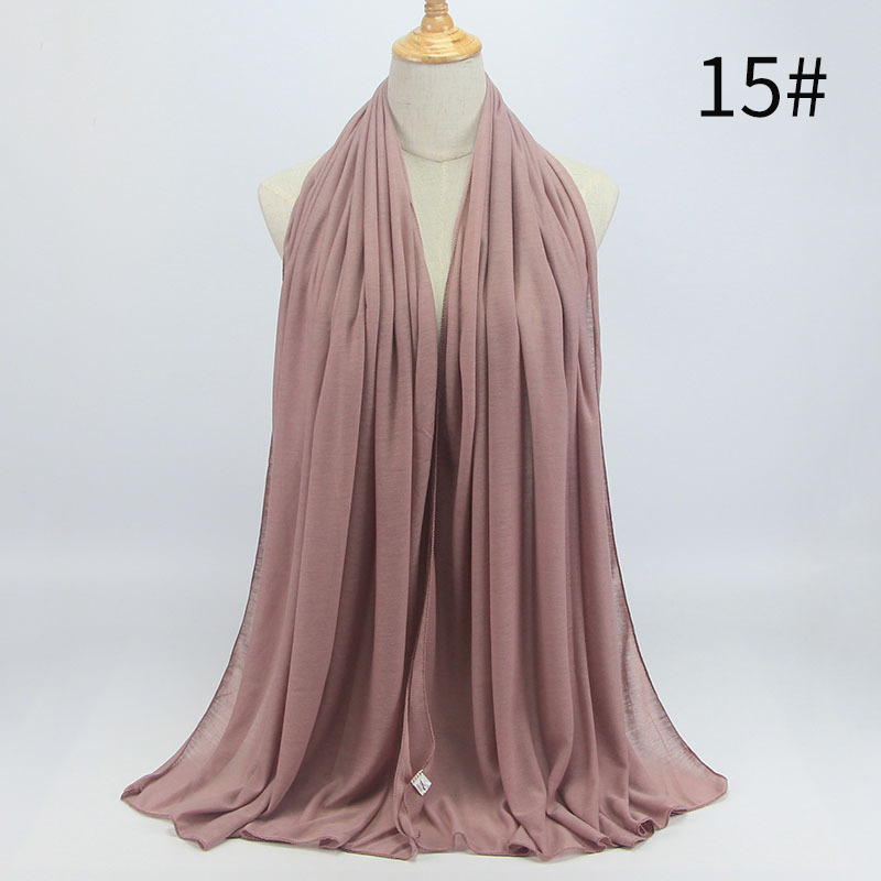 Muslim jersey scarf women turban scarf factory supply
