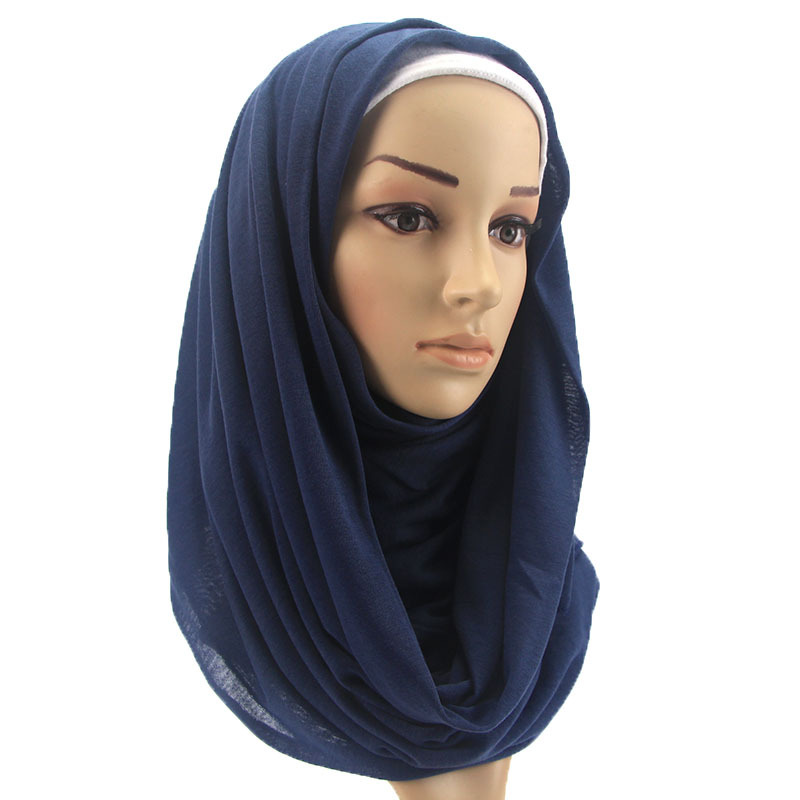 Muslim jersey scarf women turban scarf factory supply