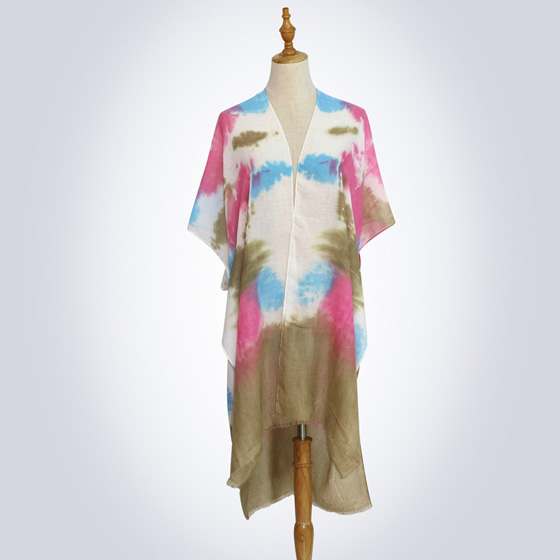 Silk tie dye scarf Manufacturers Suppliers