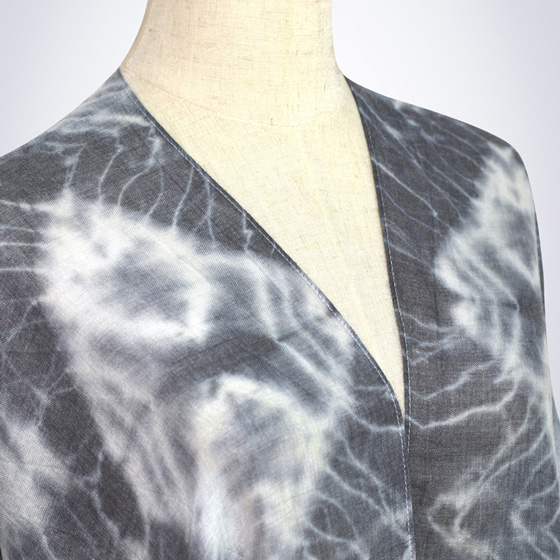 Gray graffiti Tie Dye Scarf Uk factory wholesale sales