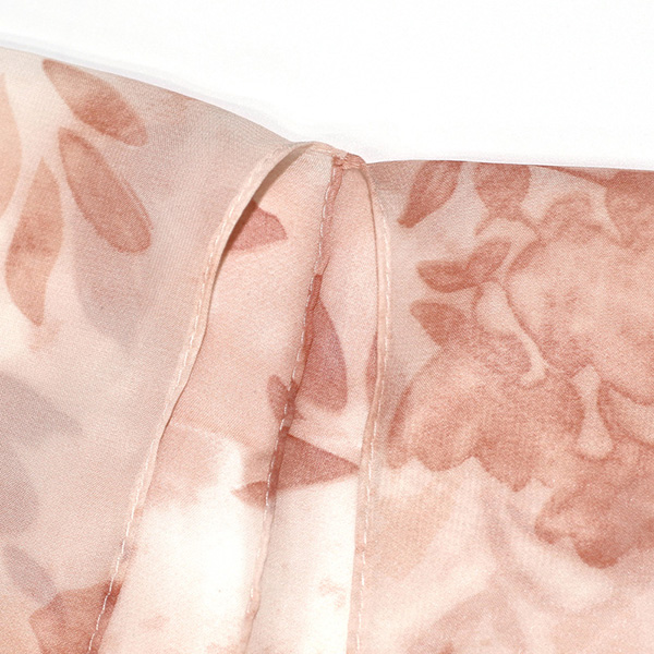 Floral pattern printed scarf women big shawl outdoor travel clothes