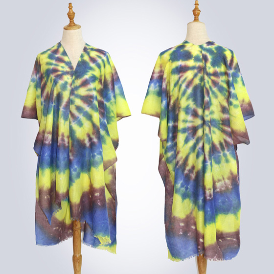 National fashion scarf tie dye scarf cotton shawl factory supply