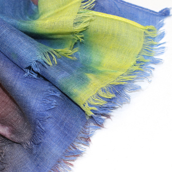 National fashion scarf tie dye scarf cotton shawl factory supply