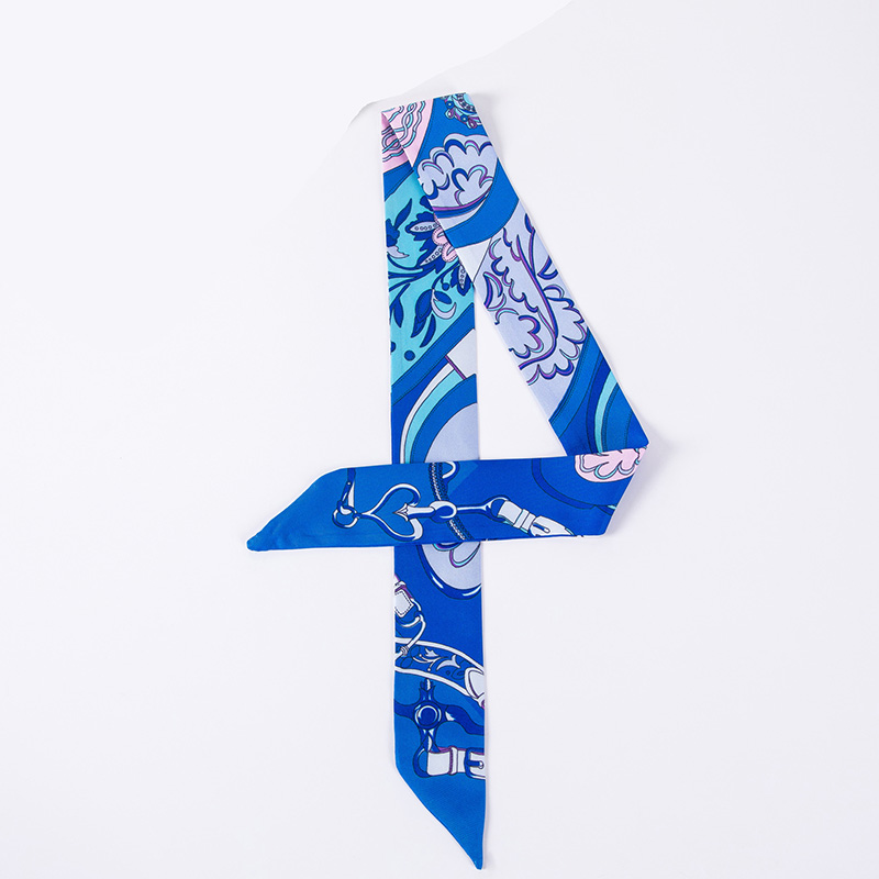 Supply silk women custom dancing handle ribbon scarf tie manufacturers