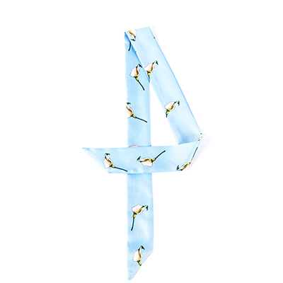 Supply ladies silk scarves dresses scarves printed bibs ties manufacturers