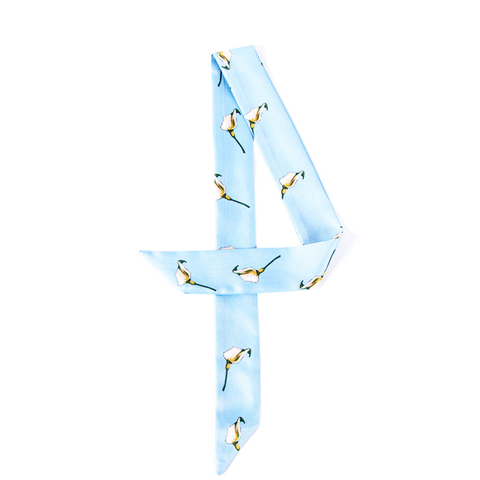 Supply ladies silk scarves dresses scarves printed bibs ties manufacturers