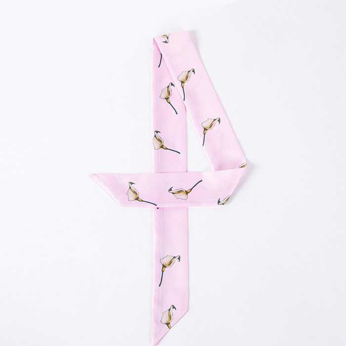 Supply ladies silk scarves dresses scarves printed bibs ties manufacturers