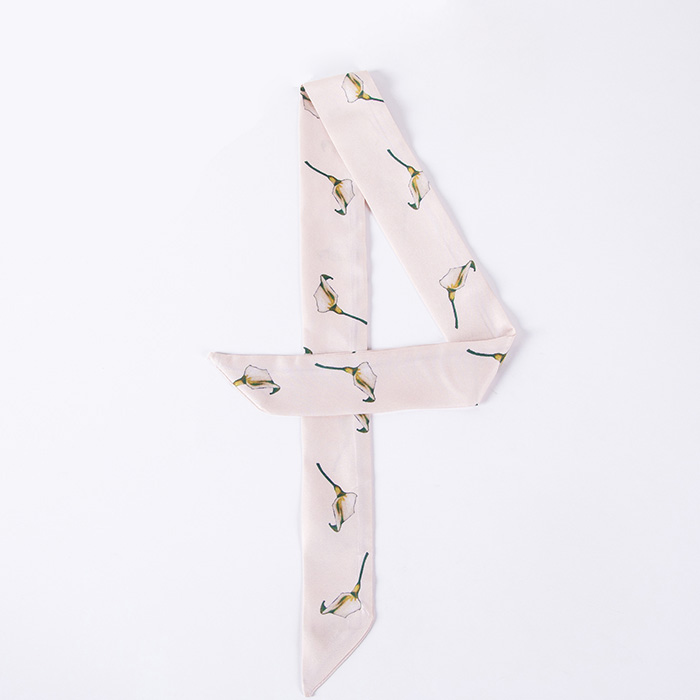 Supply ladies silk scarves dresses scarves printed bibs ties manufacturers