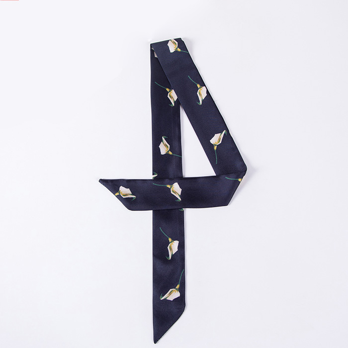 Supply ladies silk scarves dresses scarves printed bibs ties manufacturers