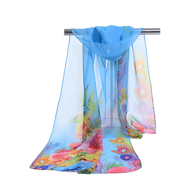 Supply chiffon silk scarves women scarf in stock