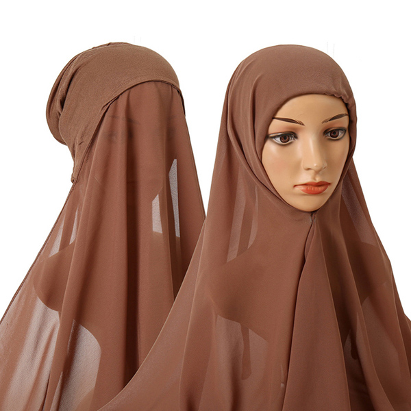 wholesale pearl chiffon scarf ladies toe cap suit scarf cap supplier