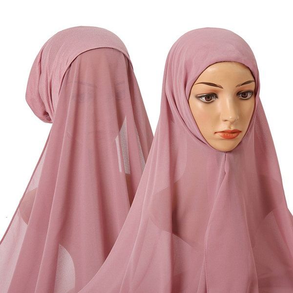 wholesale pearl chiffon scarf ladies toe cap suit scarf cap supplier