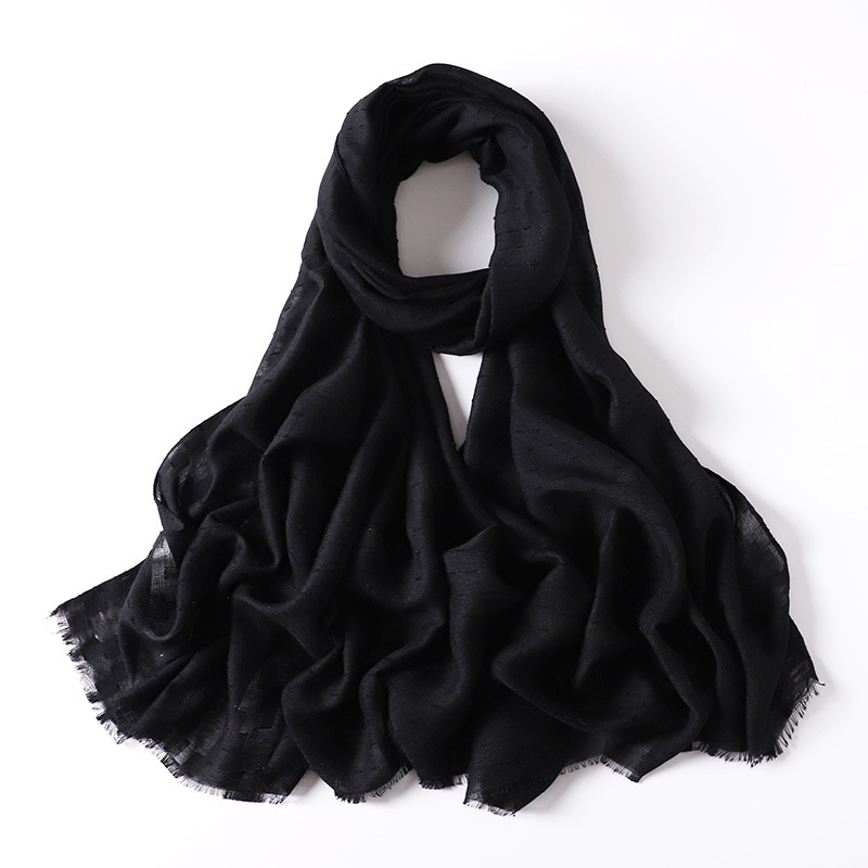 wholesale scarves women head scarf cotton linen scarves manufacturers