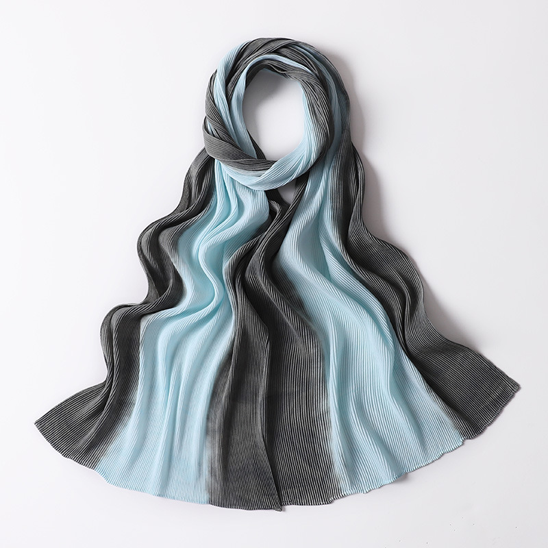 Supply Indonesia Pearl Chiffon Crumpled Scarf Women Headscarf Manufacturer