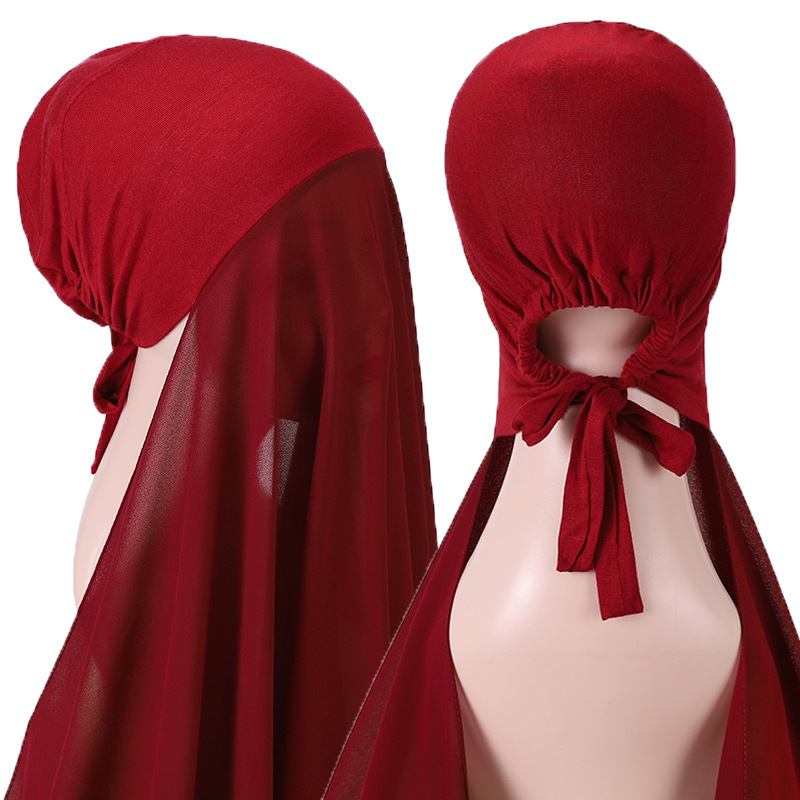 Supply Indonesian silk scarf women head scarf manufacturers