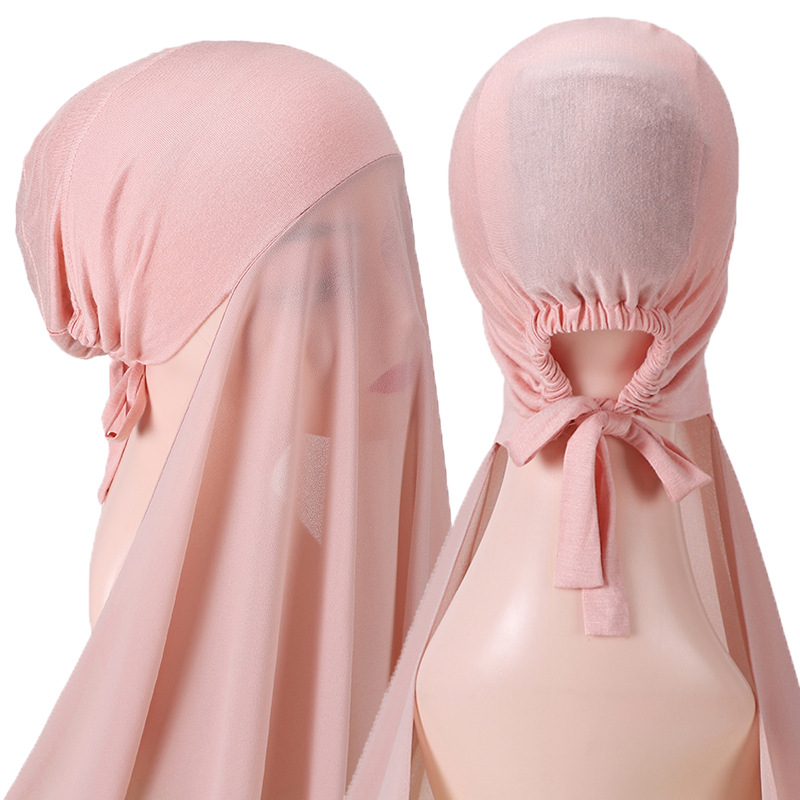 Supply Indonesian silk scarf women head scarf manufacturers