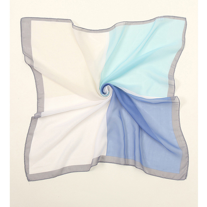 Wholesale Scarves chiffon scarf stitching 70cm scarf bib supplier