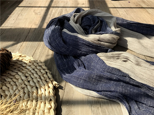 Autumn and winter new cotton hemp women silk scarf color matching Sen women scarf