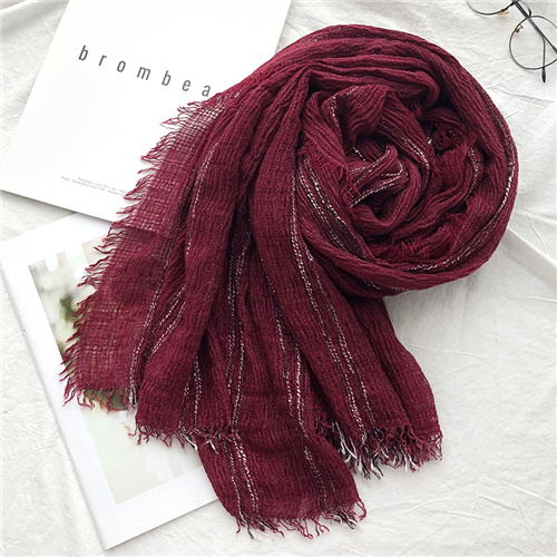 Wholesale new fresh Korean mesh loop yarn large Shawl Scarf supplier