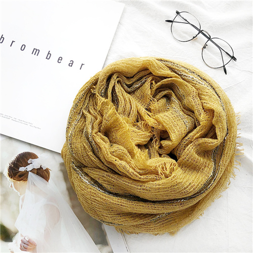 Wholesale new fresh Korean mesh loop yarn large Shawl Scarf supplier