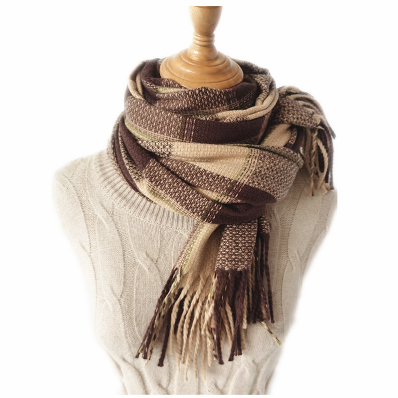 Wholesale plaid Scarf Cashmere men scarf net red wind supplier