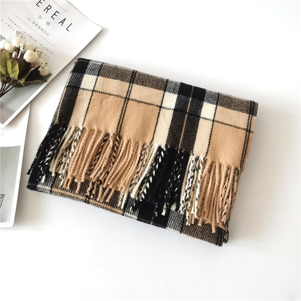 Wholesale plaid Scarf warm shawl scarf for lovers supplier