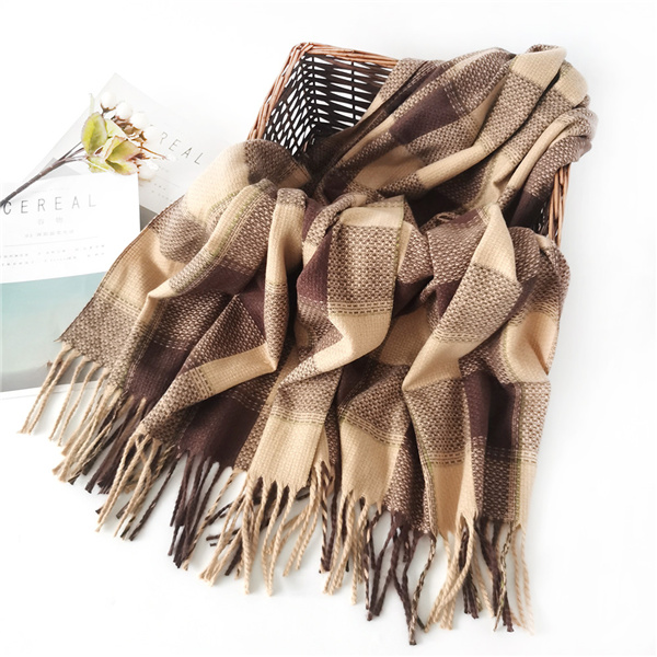 Wholesale plaid Scarf Cashmere men scarf net red wind supplier