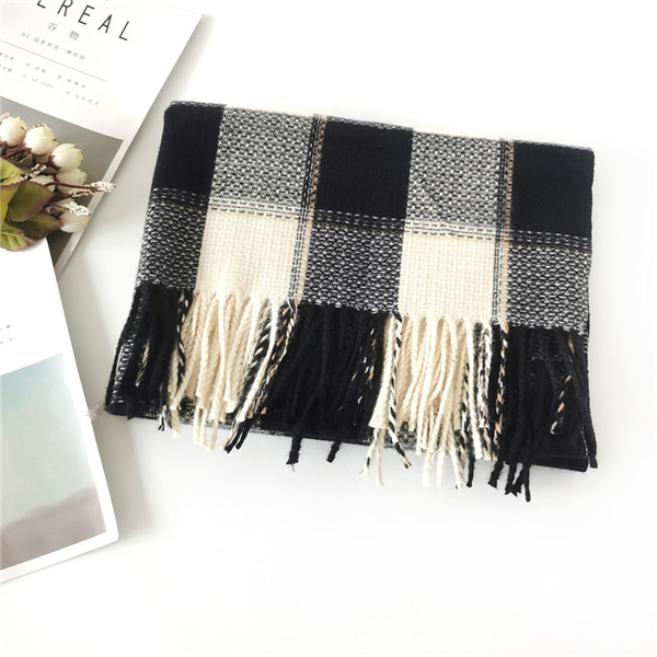 Wholesale plaid Scarf Cashmere men scarf net red wind supplier