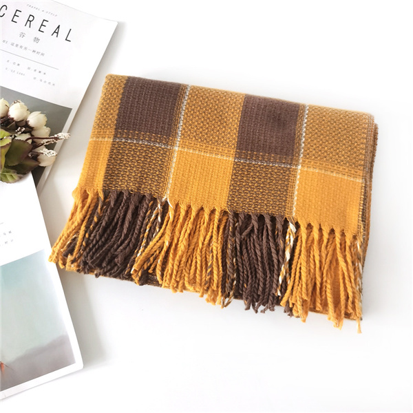 Wholesale plaid Scarf Cashmere men scarf net red wind supplier