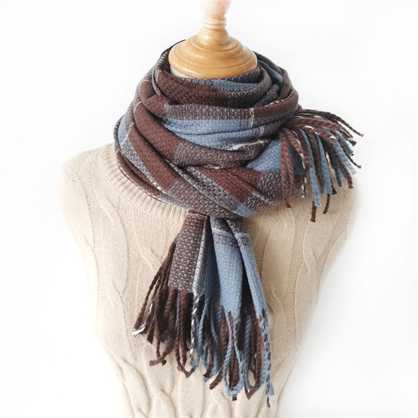Wholesale plaid Scarf Cashmere men scarf net red wind supplier
