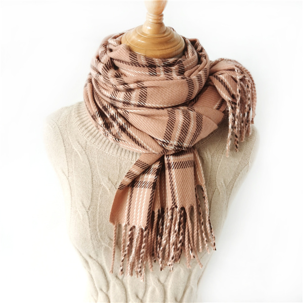 Wholesale cashmere Plaid autumn and winter new classic Plaid Scarf supplier